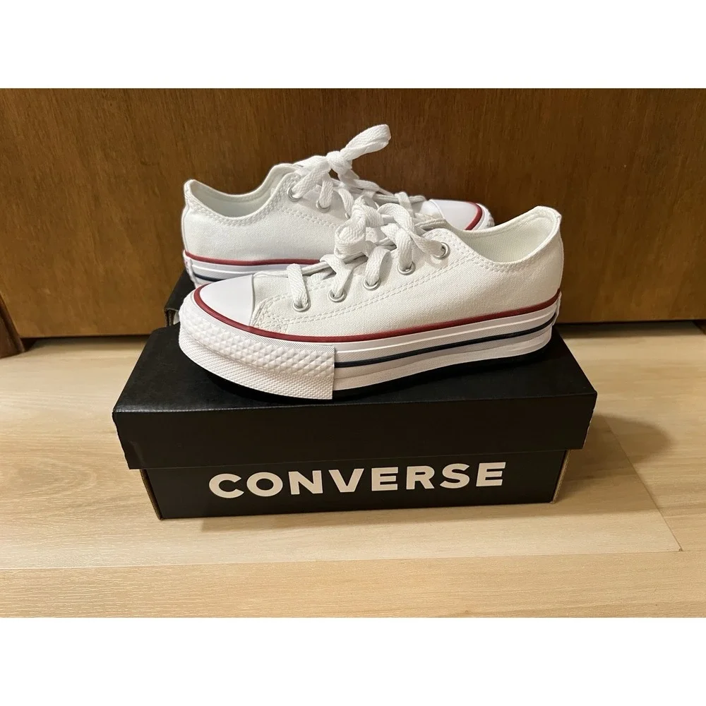 New Converse Kids Chuck‎ Taylor All Star Eva Lift Canvas Platform OX Youth 1